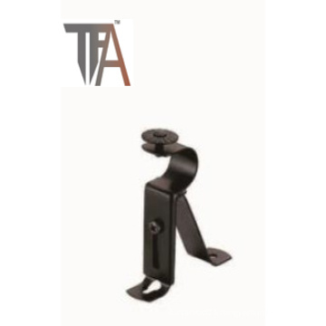 Black Iron Curtain Brackets for Window Decoration